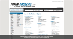 Desktop Screenshot of portal-anuncios.com